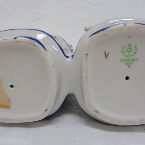Hollóháza Porzellan Hungary Porcelain Hunting Couple Figure Hollohaza - Picture 2 of 8